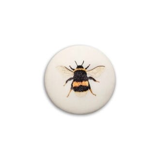 Kew Bee Round Eraser, front
