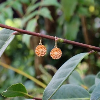 Alexander Thurlow Earrings, Marigold Drop Gold