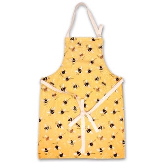 Bees of Kew Yellow Kitchen Apron