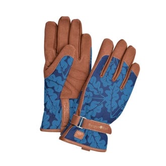 Love The Glove Gardening Gloves Oak Leaf Navy