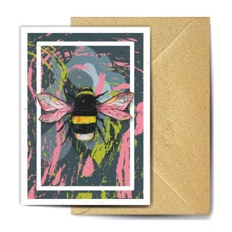 Bombus Pascuorum Seed Card