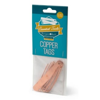 Burgon & Ball Essential Copper Tags