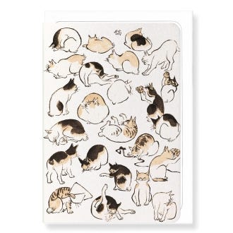 Cats Greeting Card