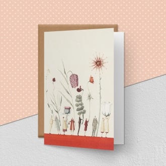 Chelsea Row Greeting Card