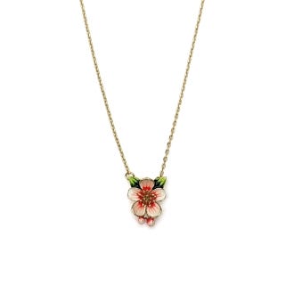 Kew x Bill Skinner Cherry Blossom Pendant Necklace