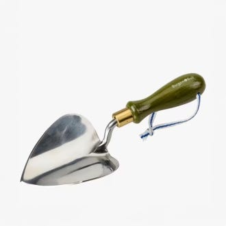Collector Planting Trowel, olive, from Burgon & Ball