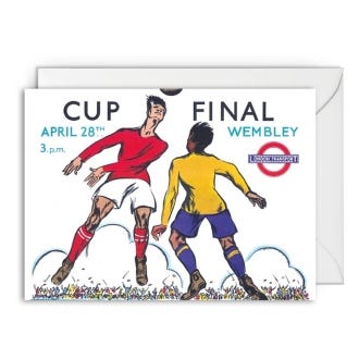  TFL Cup Final Greeting Card