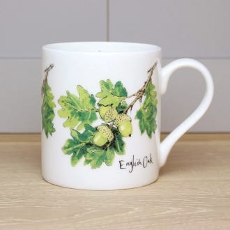 Out of the Fields English Oak Mug