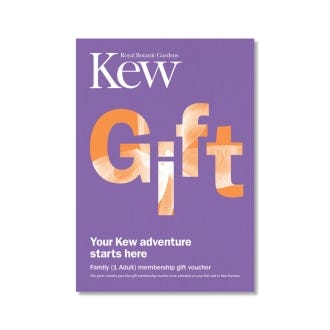 Kew Family 1 Adult Membership Voucher 2024