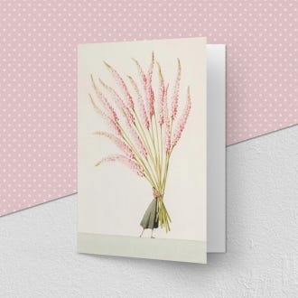 Foxtails Greeting Card