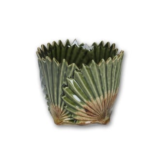 Fan Leaf Pot Cover, Small