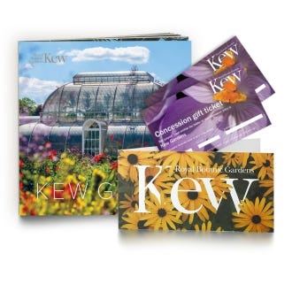 2 Concession Gift Tickets + Kew Guide