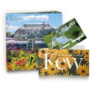 1 Adult Gift Ticket + Kew Guide