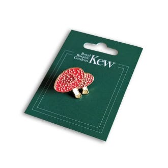 Kew Enamel Amanita Muscaria Pin Badge