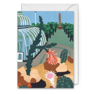 TFL Kew Gardens by Edward Bawden Greeting Card