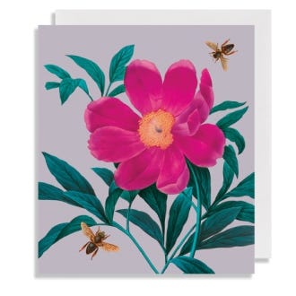 Kew Large Gentiana Card