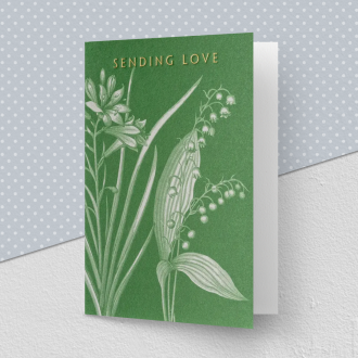 Kew 'Sending Love' Greeting Card