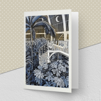 Kew Starlit staircase card
