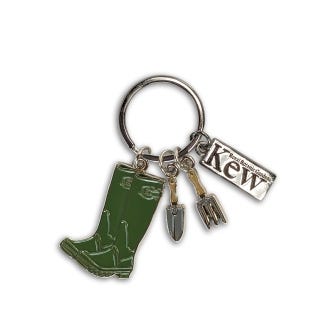 Kew Gardener's Wellies Metal Keyring