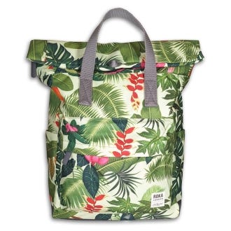Kew x Roka Palm Print Recycled Canfield B Medium