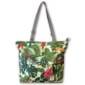 Kew x Roka Palm Print Recycled Trafalgar B Tote Bag