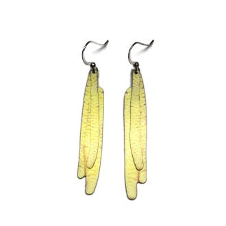 Lambs tail earrings
