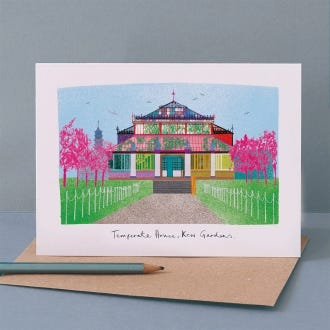 Lifestyle image of the Temperate House Card