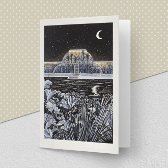 Midnight Palm House Card
