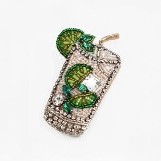 My Doris, Sparkly Mojito Brooch