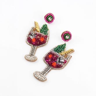 My Doris, Pink Fizz Earrings