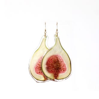 Fig Statement Drop Earrings