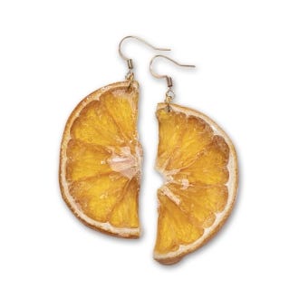 Oranges Drop Earrings