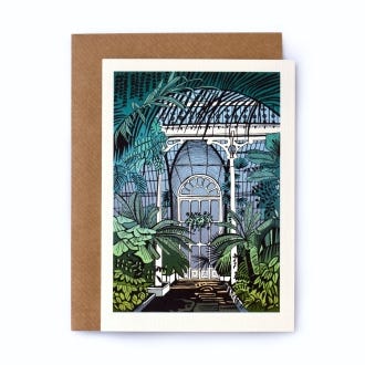 Palm House Doorway Card