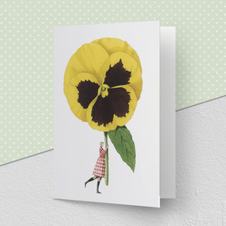 Pansy Card