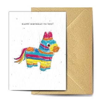 Papier Piñata Seed Card