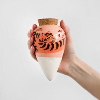 Hydrating Olla Self Watering System, Tiger Limited Ed.