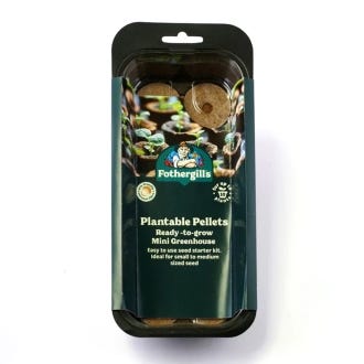 Plantable Pellets Greenhouse Kit, from Mr Fothergill's