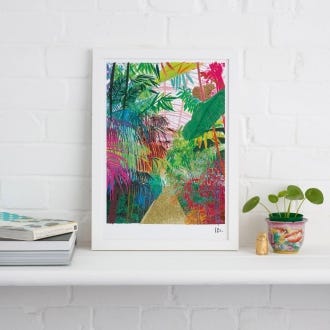 Inside the Temperate House 'I drew this' A4 Print