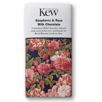 Raspberry and Rose Chocolate bar