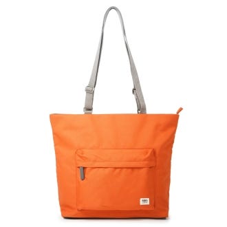 Recycled Canvas Trafalgar B Tote Bag, Pumpkin