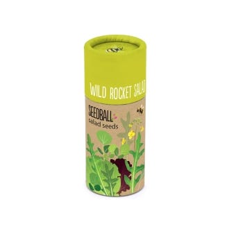 Kew Herb Seedball Tube, Wild Rocket Salad