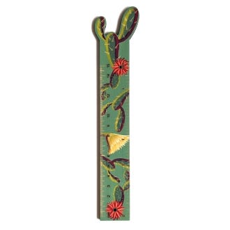 Kew x TFL Bamboo Ruler, Green Cactus