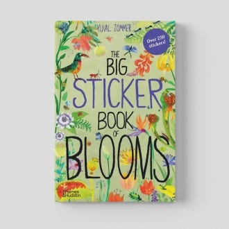 The Big Sticker Book of Blooms - cover