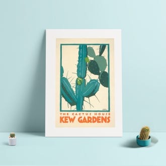 The Cactus House TFL A3 Print