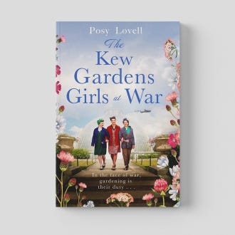 Kew Gardens Girls at War paperback - cover