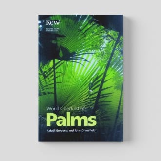 World Checklist of Palms