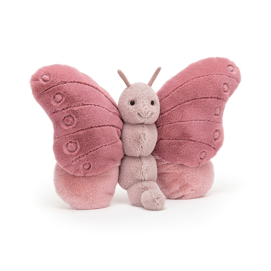 Pink Butterfly Soft Toy The Kew Shop