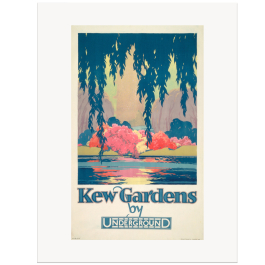 Kew Gardens by A A Moore TFL Print, 30 x 40cm