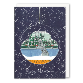 Kew Christmas Card Pop Out Bauble