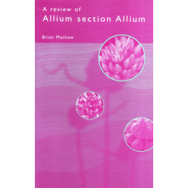 Cover image - A Review of Allium section Allium